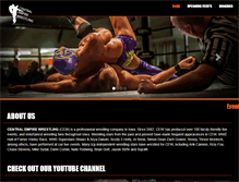 Tablet Screenshot of centralempirewrestling.com